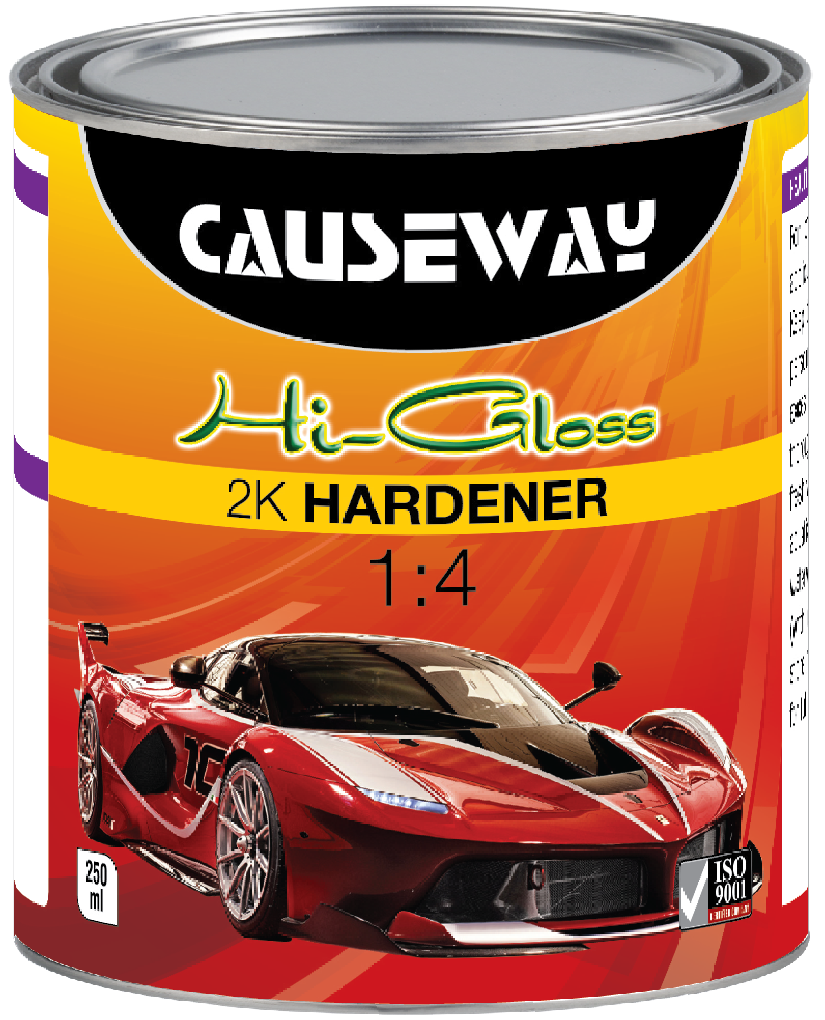 Causeway Hi-Gloss 2K Hardener -1 4 ( H4 ) Image