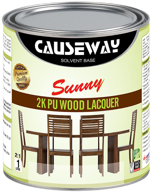 Sunny 2K PU Wood Lacquer Premium (2 1) GlossMatt) Image